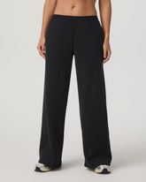 Vuori Women's Restore Ultra Wideleg Sweatpant Washed Black