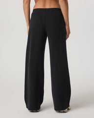 Vuori Women's Restore Ultra Wideleg Sweatpant Washed Black