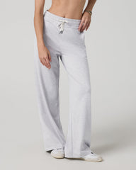 Vuori Halo Essential Wideleg - Short Women's Pale Grey Pants