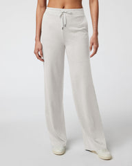 Vuori Halo Essential Wideleg - Long Ecru Heather