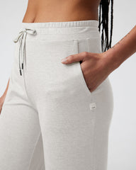 Vuori Halo Essential Wideleg - Long Ecru Heather