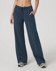 Vuori Compose Wideleg Pant Women's Ocean Blue Relaxed Pants