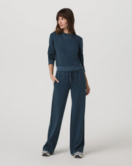 Vuori Compose Wideleg Pant Women's Ocean Blue Relaxed Pants