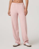 Vuori Women's Halo Straight Leg Pant Vintage Rose Heather