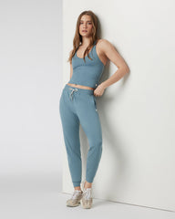 Vuori Performance Jogger - Long Smoke Blue Heather