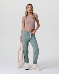 Vuori Boyfriend Sweatpant Vintage Pistachio Heather