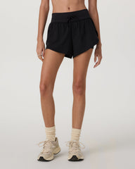Vuori Daily Speed Short 2.5" Women's Black Fitness Shorts