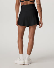 Vuori Daily Skirt Long 16" Women's Black Performance Skirt