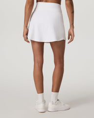 Vuori Daily Skirt Long 16" Women's White Performance Skirt