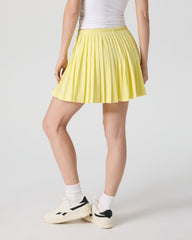 Vuori Clementine Pleated Skirt 15" Sunlight
