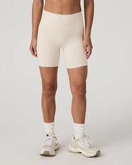 Vuori Clean Elevation Shorty Women's Bone Heather Shorts