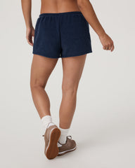 Vuori Beach Fleece Short Women's Blue Coast Relaxed Short