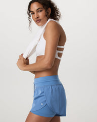 Vuori Daily Speed Short 2.5" Women's Light French Blue Shorts