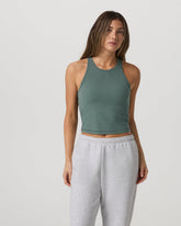 Vuori Pose Plyo Tank Women's Agate Green Performance Tank Top