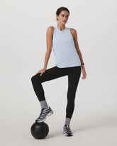 Vuori Energy Top - Long Women's Soft Sky Heather Tank Top