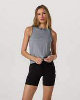 Vuori Energy Top Women's Heather Grey Tank Top