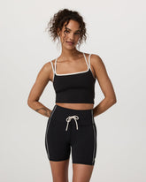 Vuori Daily Layered Tank Women's Black Performance Top