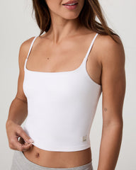 Vuori Vuori AllTheFeels™ Cami Women's White Tank Top