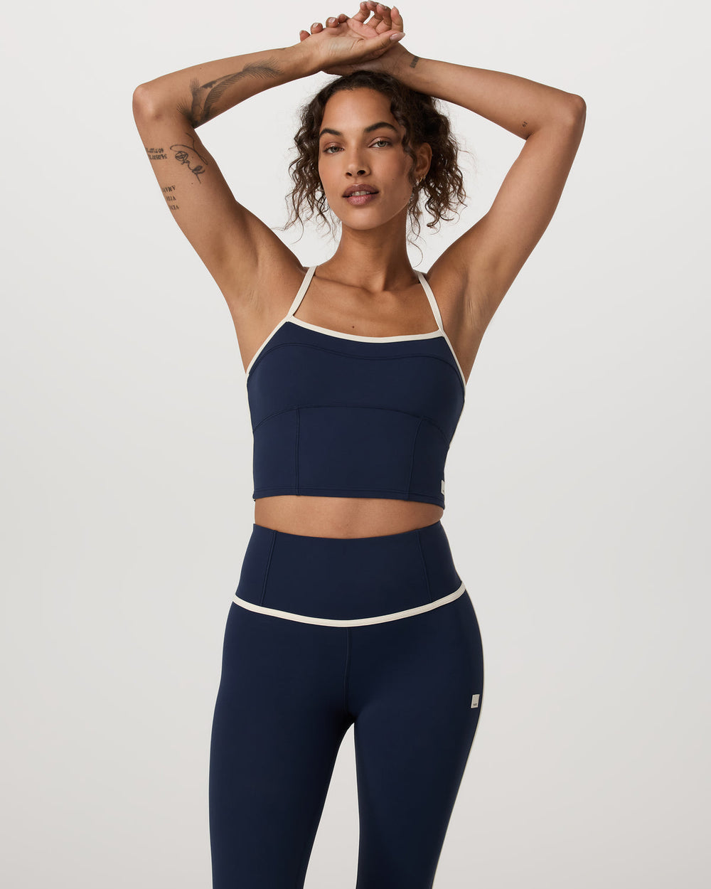 Vuori Vuori AllTheFeels™ Corset Tank Women's Blue Coast Top