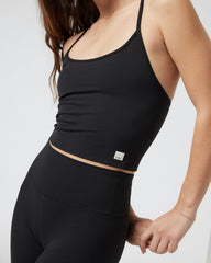 Vuori Vuori AllTheFeels Tank Black Workout Tank Top