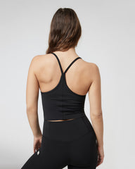 Vuori Vuori AllTheFeels Tank Black Workout Tank Top