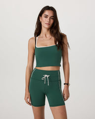 Vuori Daily Layered Tank Women's Viridian Performance Top