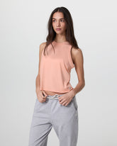 Vuori Energy Top Bright Peach Heather