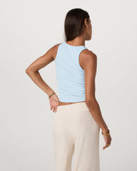 Vuori Pose Cardigan Tank Light Mist