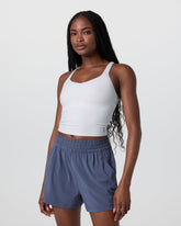 Vuori Dynamic Tank White Racerback Tank
