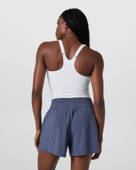 Vuori Dynamic Tank White Racerback Tank