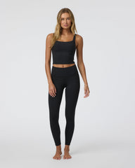 Vuori Inversion Rib Support Tank Black