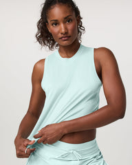 Vuori Energy Top - Long Women's Spearmint Heather Tank Top