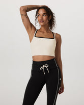 Vuori Daily Layered Tank Women's Marshmallow Performance Top