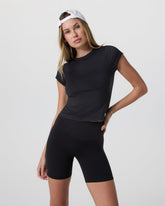 Vuori Halo Baby Tee Solid Black