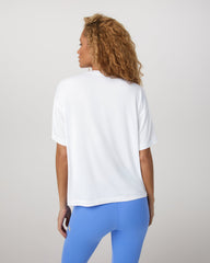 Vuori Energy Long Tee Women's White Performance Tee Shirt