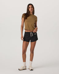 Vuori Short Sleeve Feather Classic Tee Women's Rum T-Shirt
