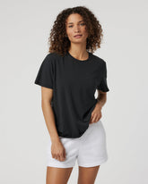 Vuori Feather Tee Women's Washed Black Tee