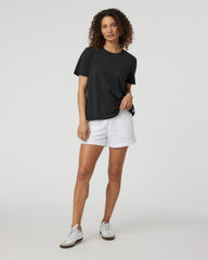Vuori Feather Tee Women's Washed Black Tee
