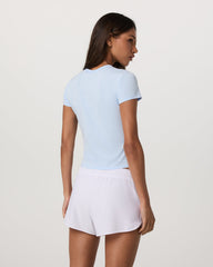 Vuori Short Sleeve Feather Classic Tee Crystal Blue T-Shirt