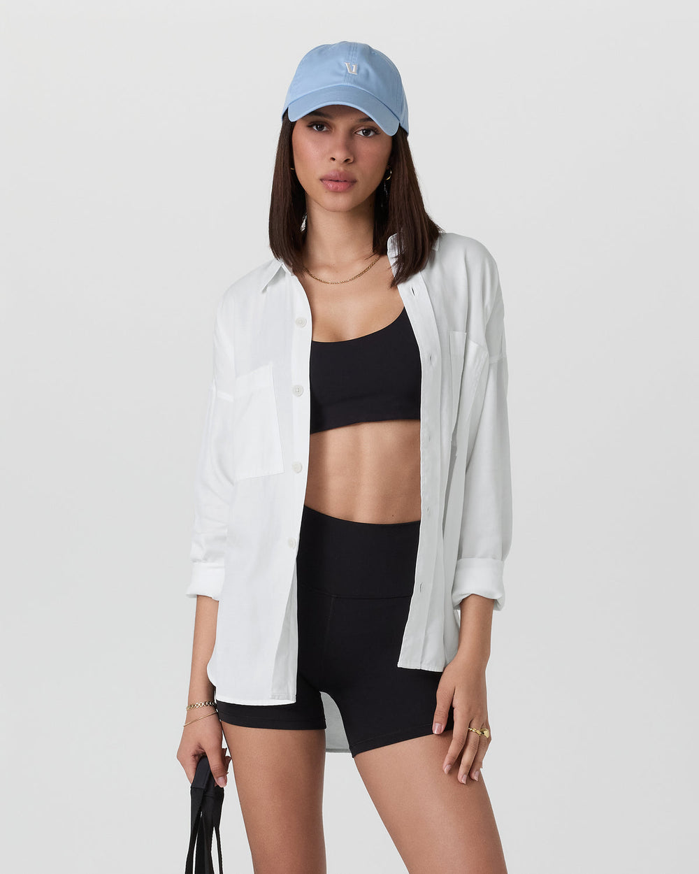 Vuori Trestles Twill Button Up White