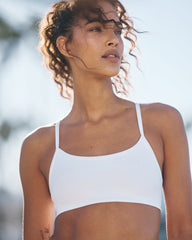 Vuori Vuori AllTheFeels™ Bra Women's White Sports Bra