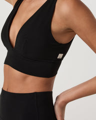 Vuori Vuori AllTheFeels™ Triangle Bra Women's Black Bra