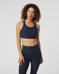 Vuori Elevation Racer Bra Midnight Racerback Sports Bra