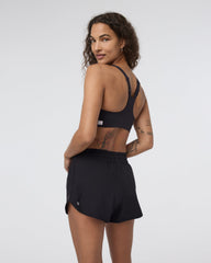 Vuori Dynamic Bra Black Medium Support Sports Bra