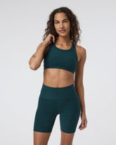 Vuori Elevation Racer Bra Moss Heather