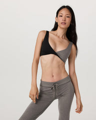 Vuori Halo Reversible Bra Women's Chia Heather Sports Bra
