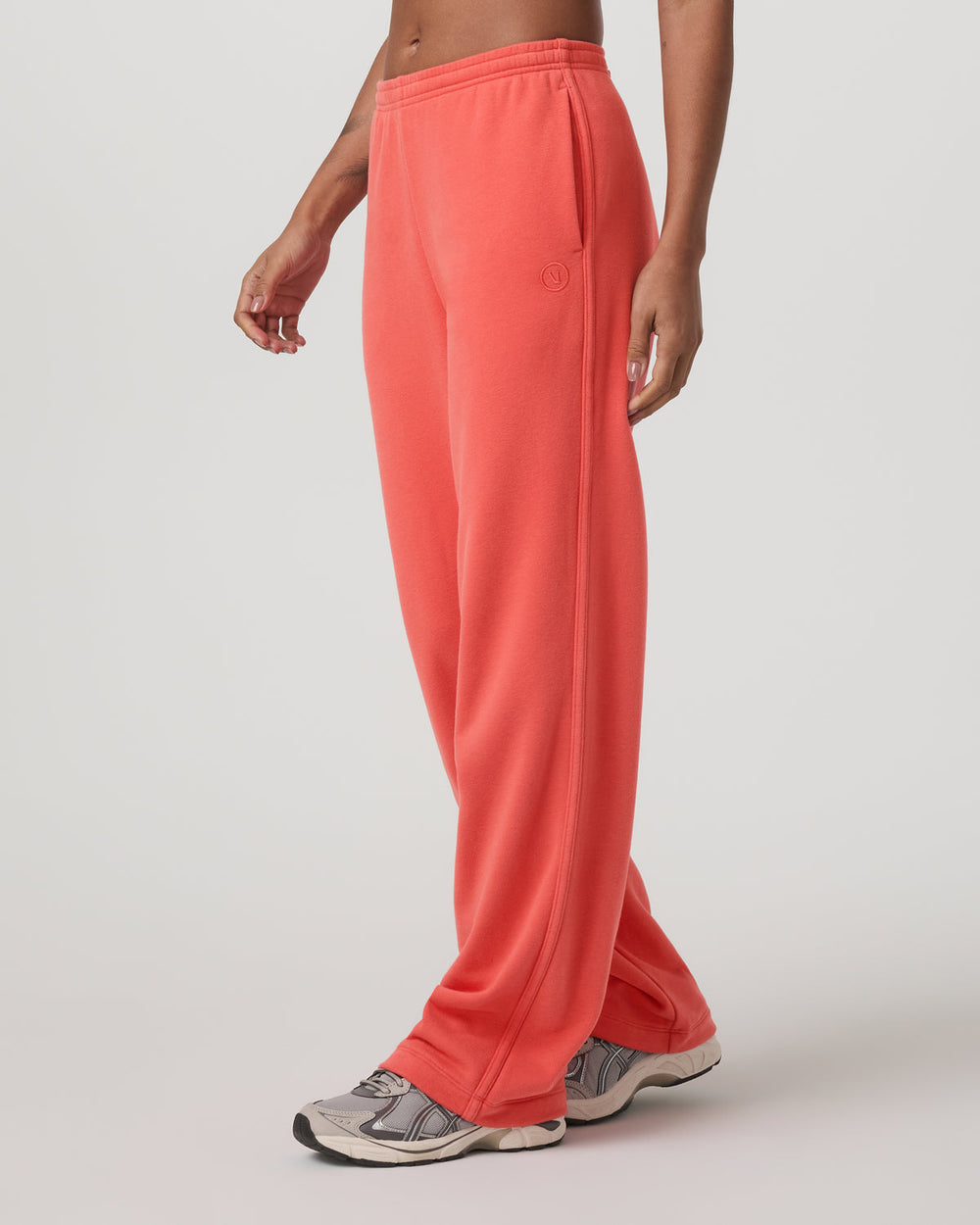 Vuori Sedona Straight Leg Sweatpant Women's Bright Coral Pant