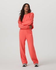 Vuori Sedona Straight Leg Sweatpant Women's Bright Coral Pant