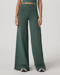 Vuori Halo Easy Wideleg Pant - Long Women's Agate Green Pants