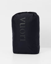 Vuori Packable Travel Bag Lightweight Black Roll Top Bag